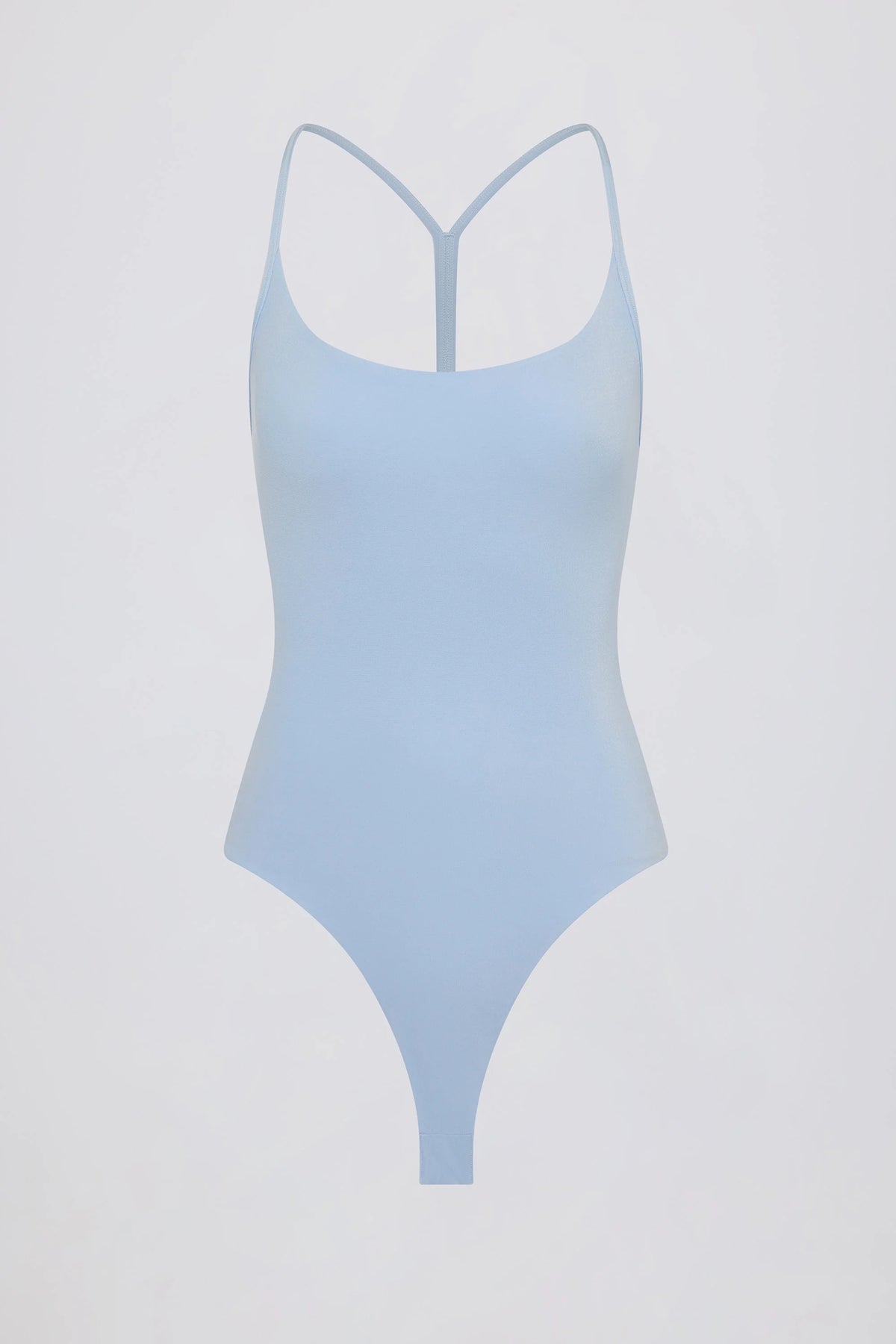 Cut-Out Bodysuit in Sky