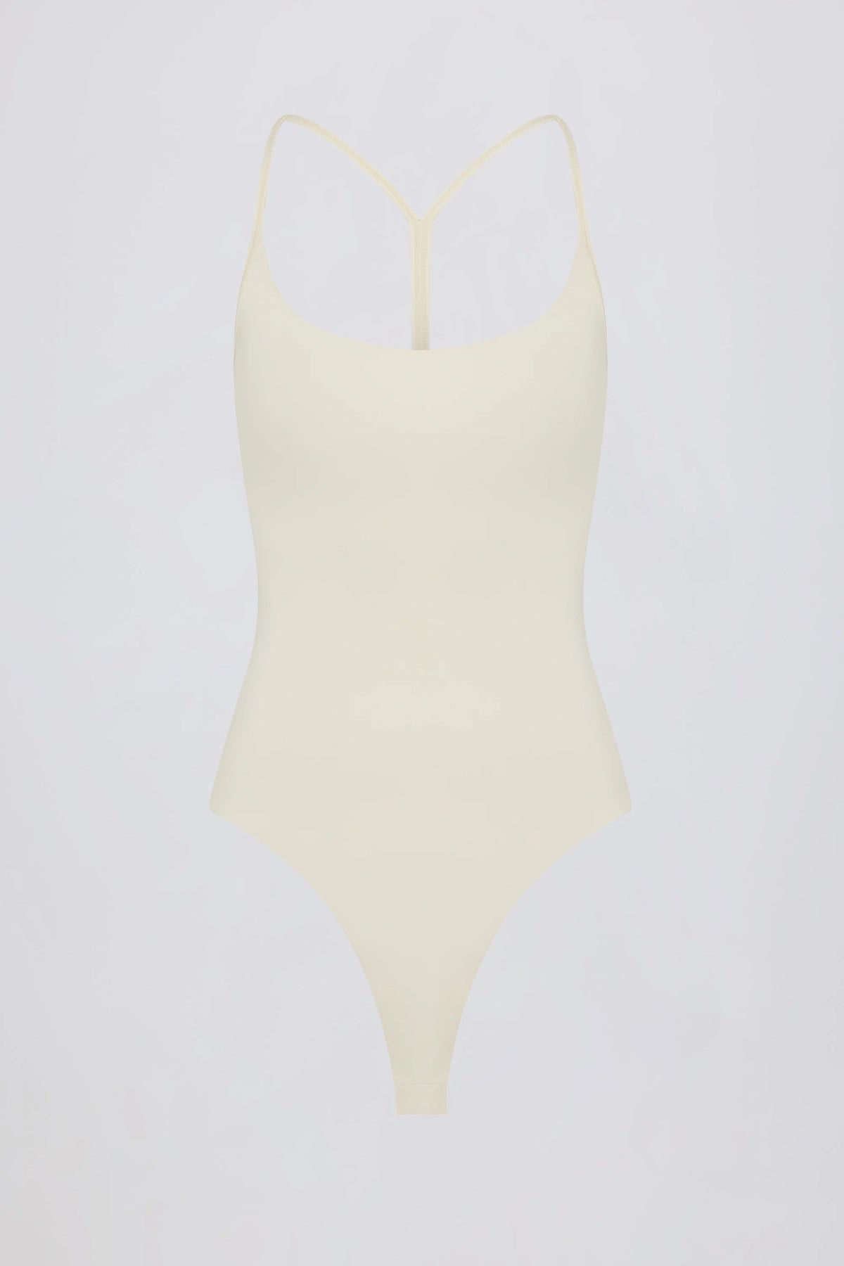 Cut-Out Bodysuit in Cream