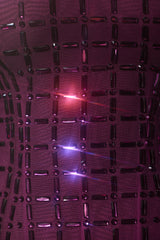 Embellished Strapless Gown in Deep Purple